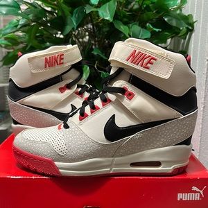 Nike Air Revolution Sky Hi “Safari” Wedge Sneakers | Sz 9.5 Women’s